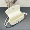 Celine shoulder leather white 18cm bag