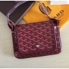 Goyard Red Plumet Pocket Wallet Bag