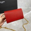 YSL uptown shoulder bag red