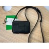 Bottega Veneta Mini Cassette Black Leather Bag