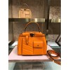 Fendi Peekaboo Pocket Orange Bag