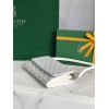 Goyard Varenne Monogram Canvas White Wallet
