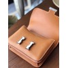Hermes Constance Brown 19cm