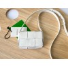 Bottega Veneta Mini Cassette White Leather Bag
