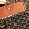 Goyard St Louis Tote XXL Brown/ Black Bag