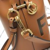 Fendi MON TRESOR brown FF leather bag