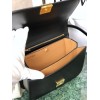 Loewe Goya leather shoulder bag in black