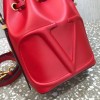 Valentino VLogo Walk Red Bucket Bag