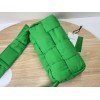 Bottega Veneta Cassette Intrecciato-nylongreen cross bag