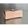 Balenciaga hourglass beige crocodile bag