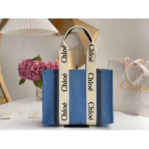 Chloe Small Woody Tote Bag