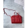 Givenchy Mini Antigona Lock Red Leather Bag