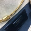 YSL Monogram Kate White Gold 24cm Bag