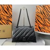 Balenciaga Crush chain-strap shoulder bag
