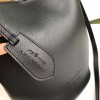 Burberry Haymarket small black tote bag