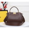 FENDI Peekaboo brown tote bag