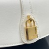 Celine shoulder leather white 18cm bag