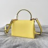 Valentino Garavani One Stud yellow mini tote bag