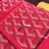 Goyard Belvedere PM Red Leather Bag