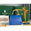 Goyard Saigon Structure Blue Bag