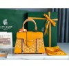 Goyard Saigon Structure Yellow Bag