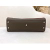 Fendi Peekaboo FF brown leather 23cm