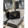 YSL suede black small envelope bag