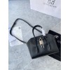 Givenchy Mini Antigona Lock Black Leather Bag