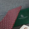 Goyard pouch dark red bag