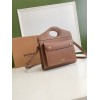 Burberry large brown pocket bag