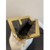 FENDI First Small Sheepskin white leather bag