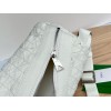 Bottega Veneta Crossbody white leather bag