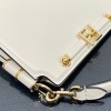 FENDI TOUCH White Leather Bag