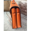 Hermes epsom orange - silver hardware 38cm