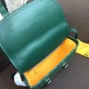 Goyard Belvedere PM Green Leather Bag
