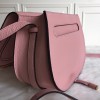 Chloe marcie medium / small pink saddle bag