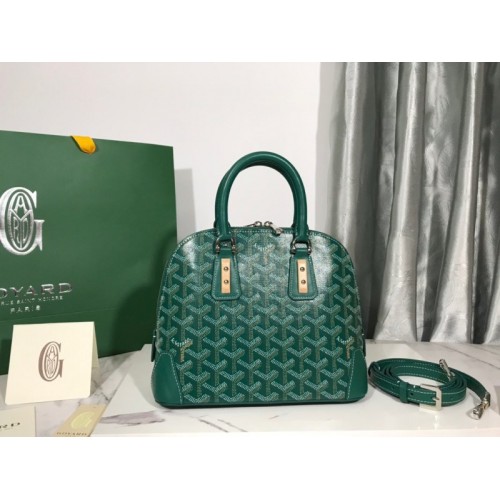 Goyard Sac Vendome Green Canvas PM Bag