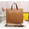 Fendi FF monogram totebag in brown F0608