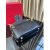 VALENTINO Garavani Vlogo Black Shoulder Bag