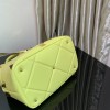 Valentino small Roman Stud Yellow Nappa Leather Bag