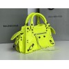 Balenciaga neon cagole XS handle bag