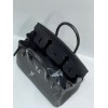 Hermes Crocodile Birkin Black Leather 30cm