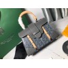 Goyard Saigon Structure Gray Silver Hardware Bag