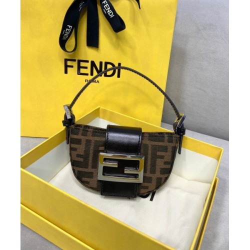 Fendi mini FF monogram hand bag