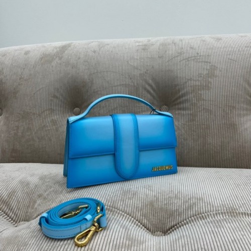 Jacquemus Le Grand Bambino Blue Ombre Leather