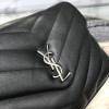 YSL MONOGRAM LOULOU Mini SIZE SILVER HARDWARE