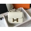 Hermes Constance 24 White Epsom Gold Bag