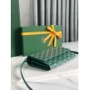 Goyard Varenne Monogram Canvas Green Wallet