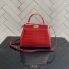 Fendi peekaboo mini red