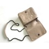 YSL Niki leather wallet-on-chain beige bag